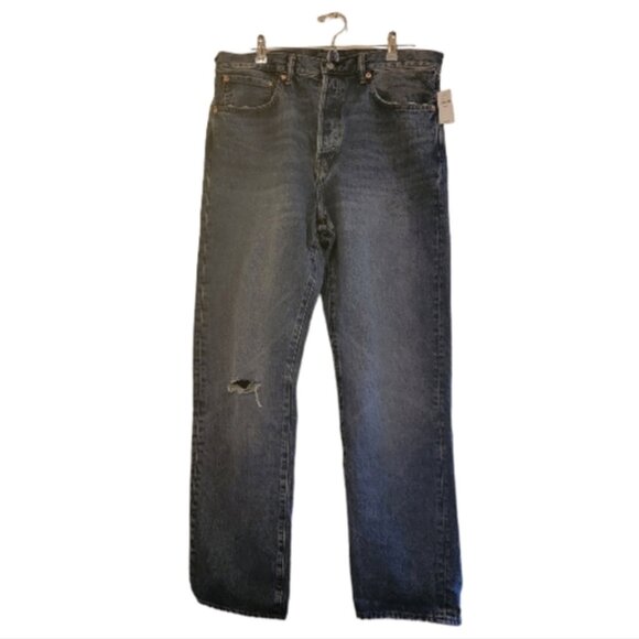 Blue GAP Men's 90's Original Straight Fit Jeans - Picture 1 of 7